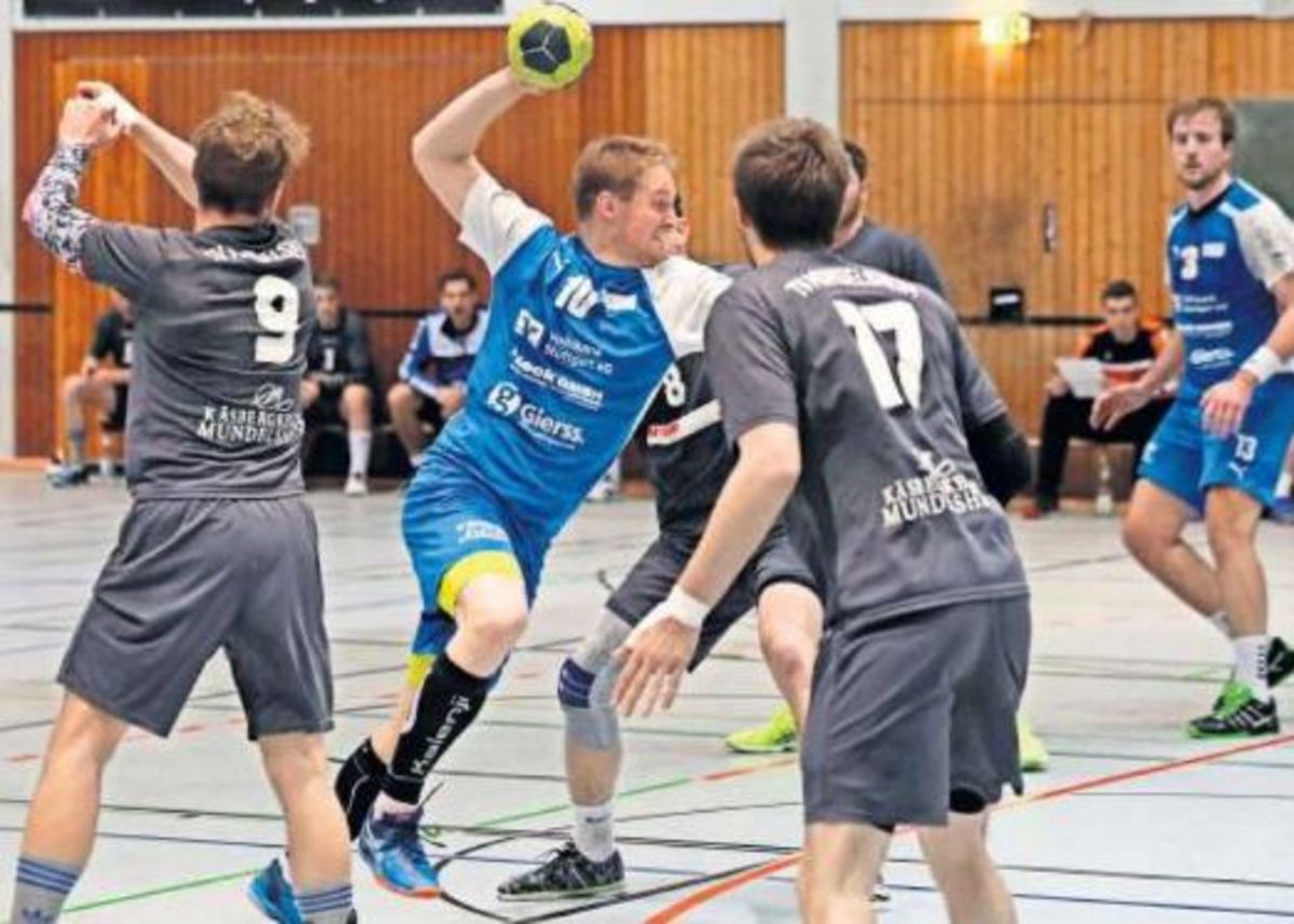 Tsv Schmiden Handball Simon Junker Trifft Zum Sieg