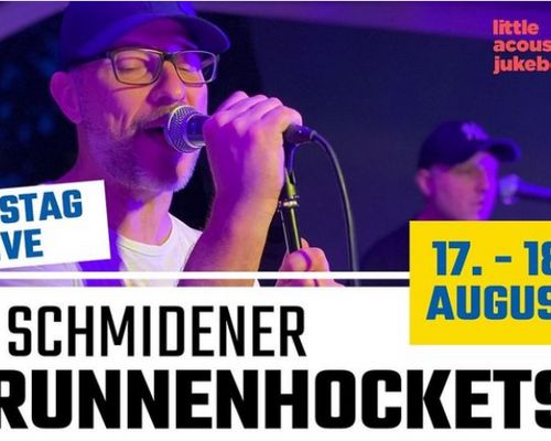 Brunnenhocketse mit Live-Musik am Großen Haus